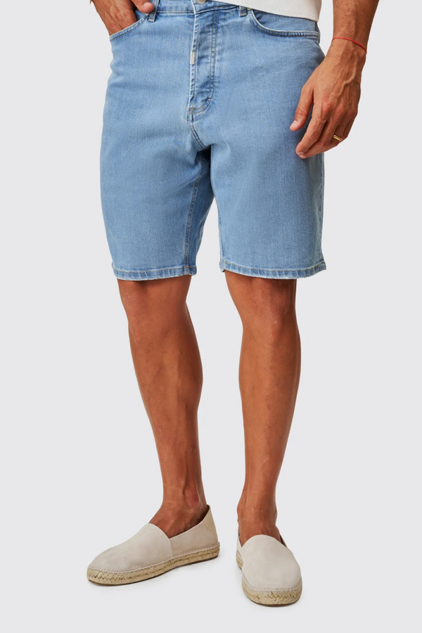 Calções Denim Claro Zolf SS26