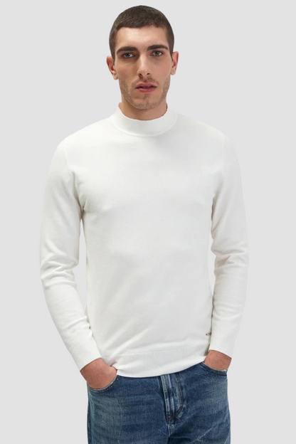 Camisola Meia Gola Branca Gianni Lupo Gianni Lupo