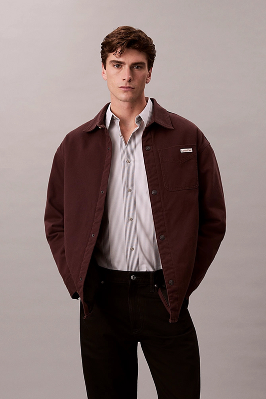 Camiseiro Bordô Calvin Klein FW25