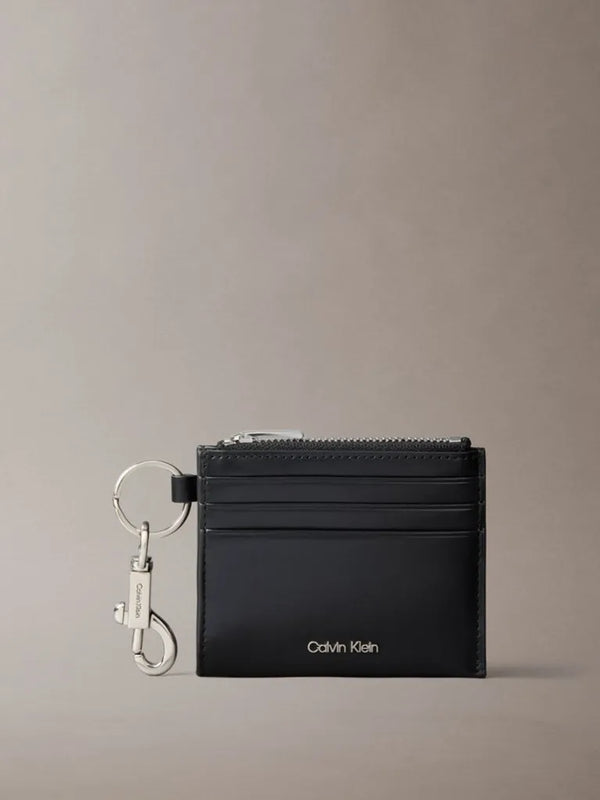 Porta-cartões em Pele Calvin Klein Preto