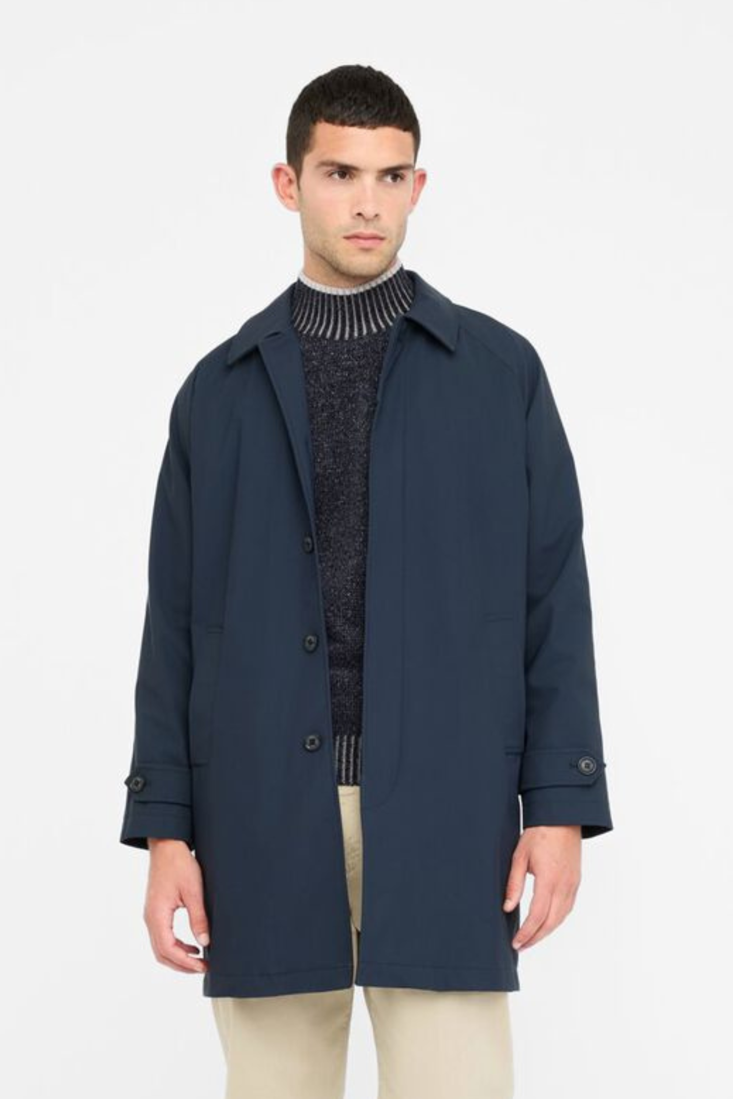 Casaco Comprido Azul Liu Jo FW25