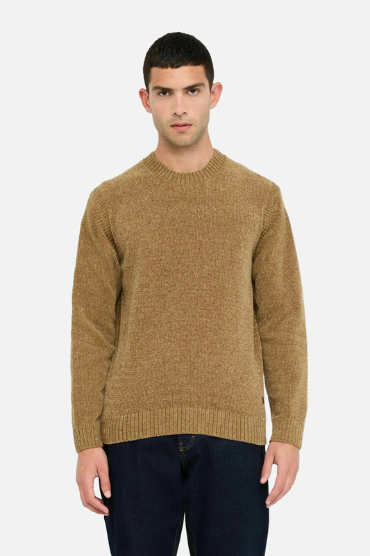 Camisola Malha Camel Liu Jo FW25