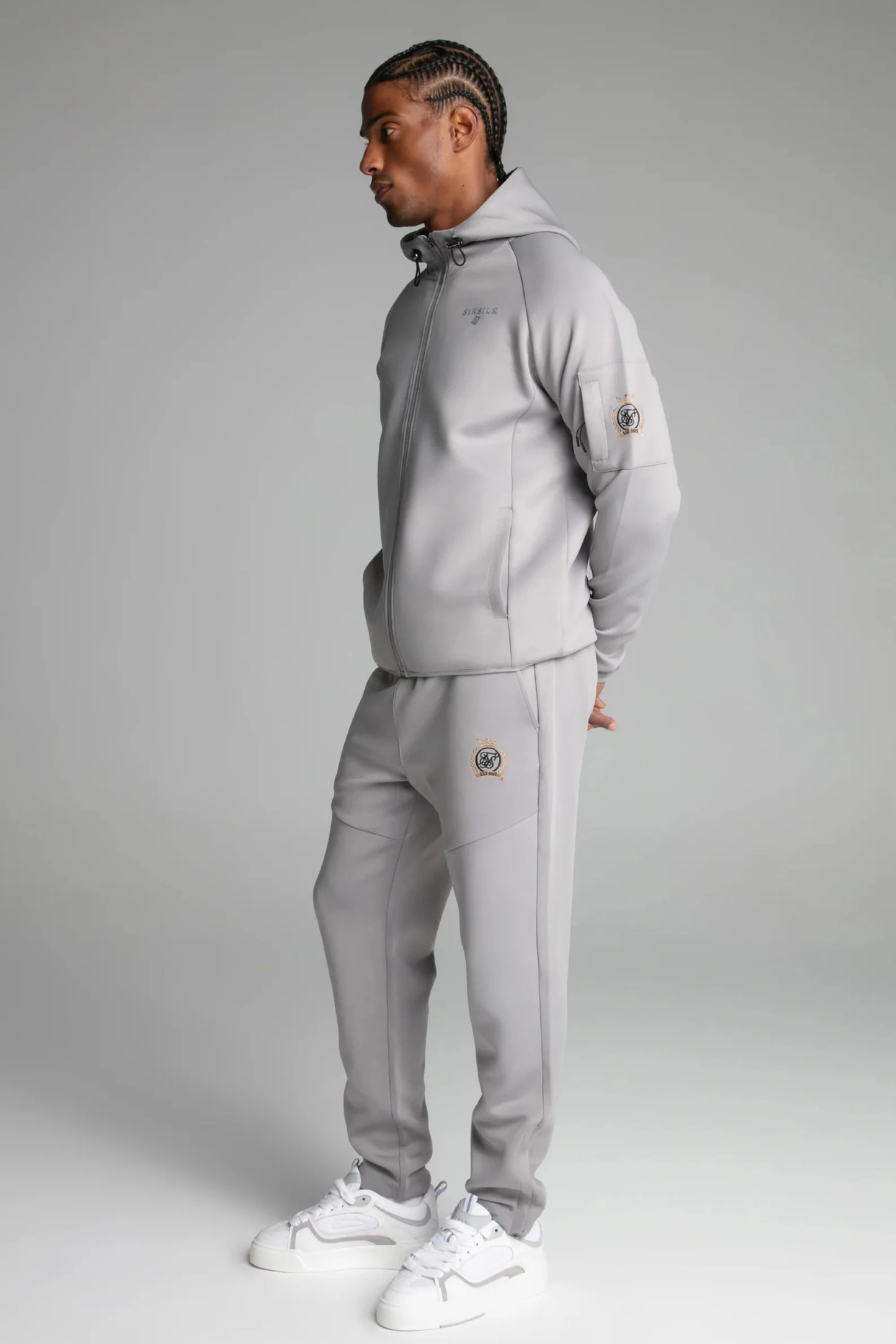 Fato de Treino Cinza SikSilk SS25