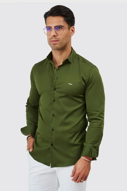 Camisa Verde Zolf SS26 Zolf