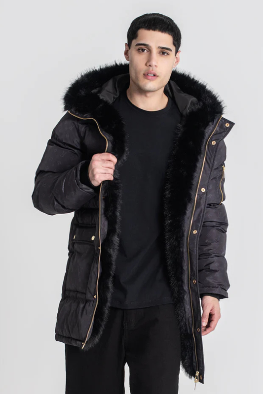 Casaco Preto Comprido Gianni Kavanagh FW25