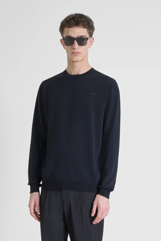 Sweatshirt De Malha Preta Antony Morato SS25
