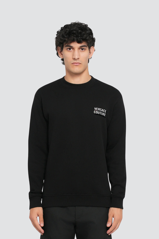 Camisola Preta Versace Jeans Couture FW25