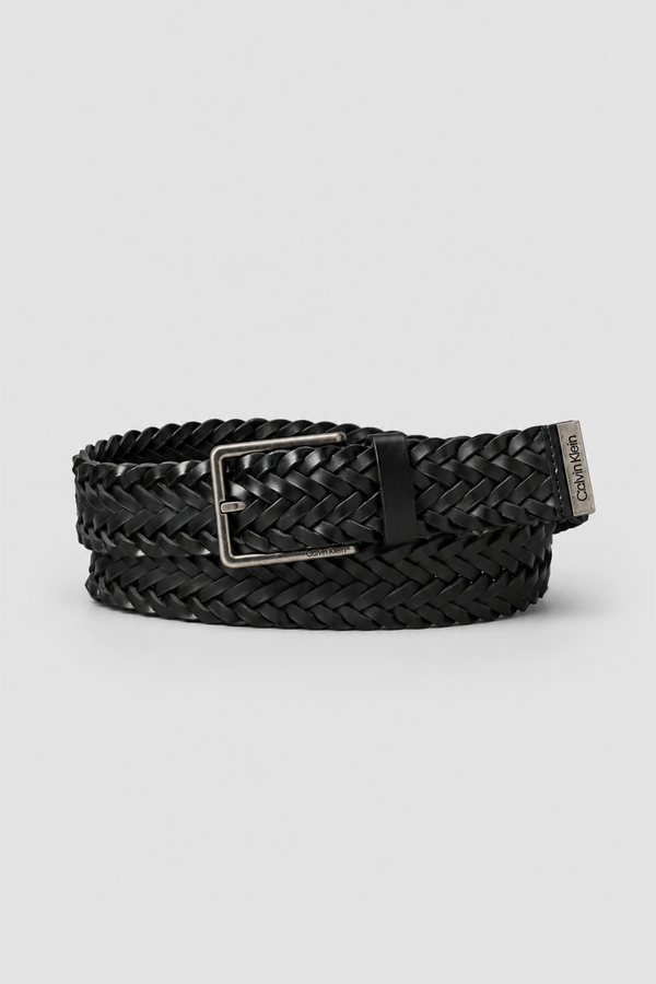 Cinto em Pele Calvin Klein Preto