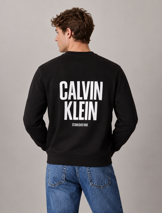 Sweatshirt Calvin Klein Preta Calvin Klein