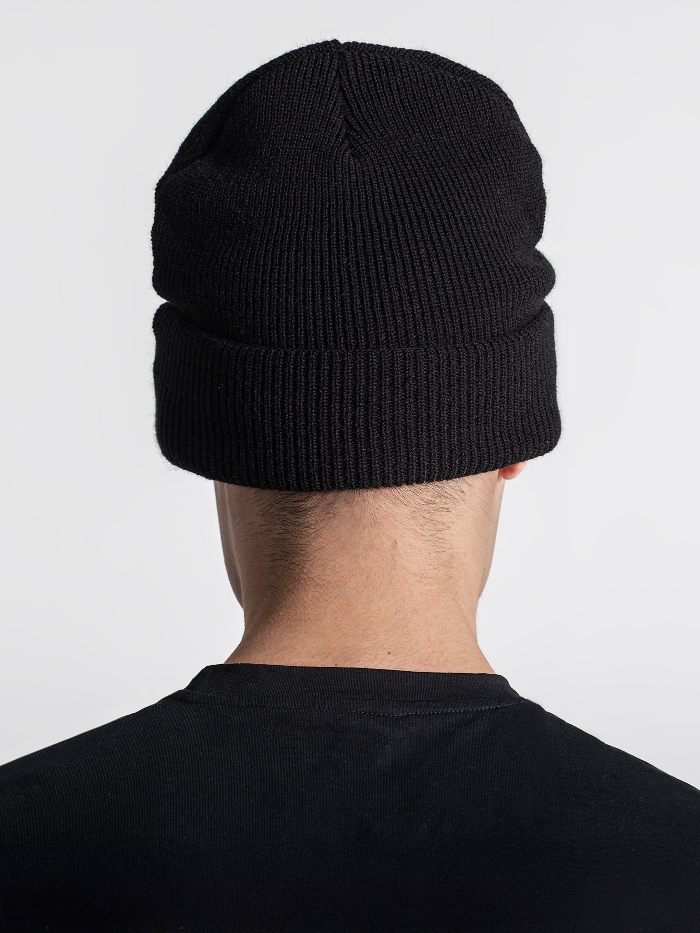 Gorro Preto de Malha Tricotada Gianni Kavanagh