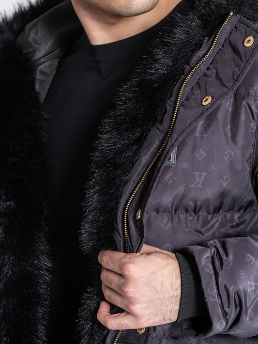 Casaco Preto Comprido Gianni Kavanagh FW25