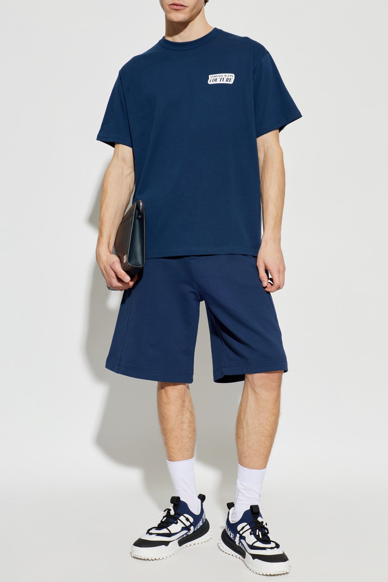 T-shirt Azul Versace Jeans Couture SS26