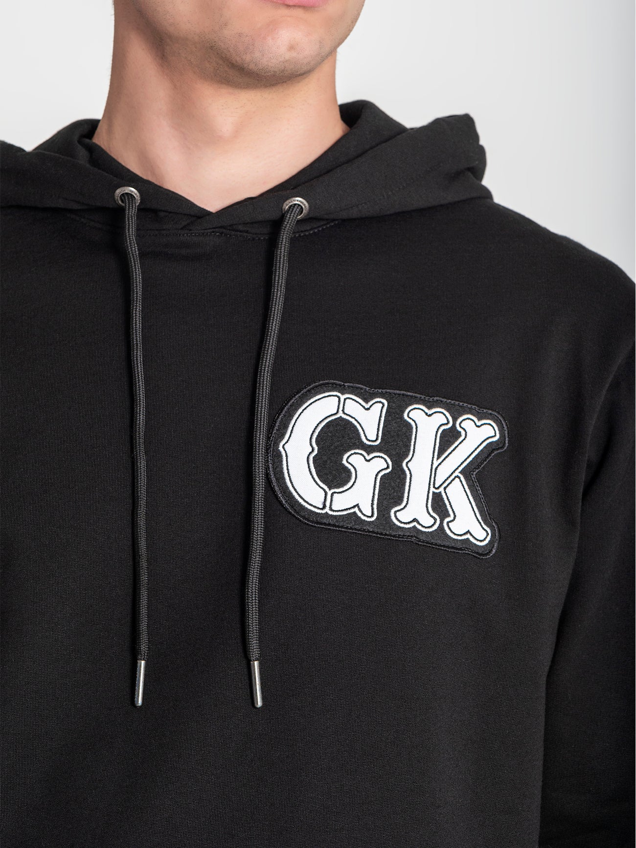 Hoodie Preta Gianni Kavanagh GKM006792 FW24