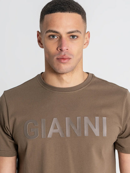 T-shirt Verde com Relevo Gianni Kavanagh