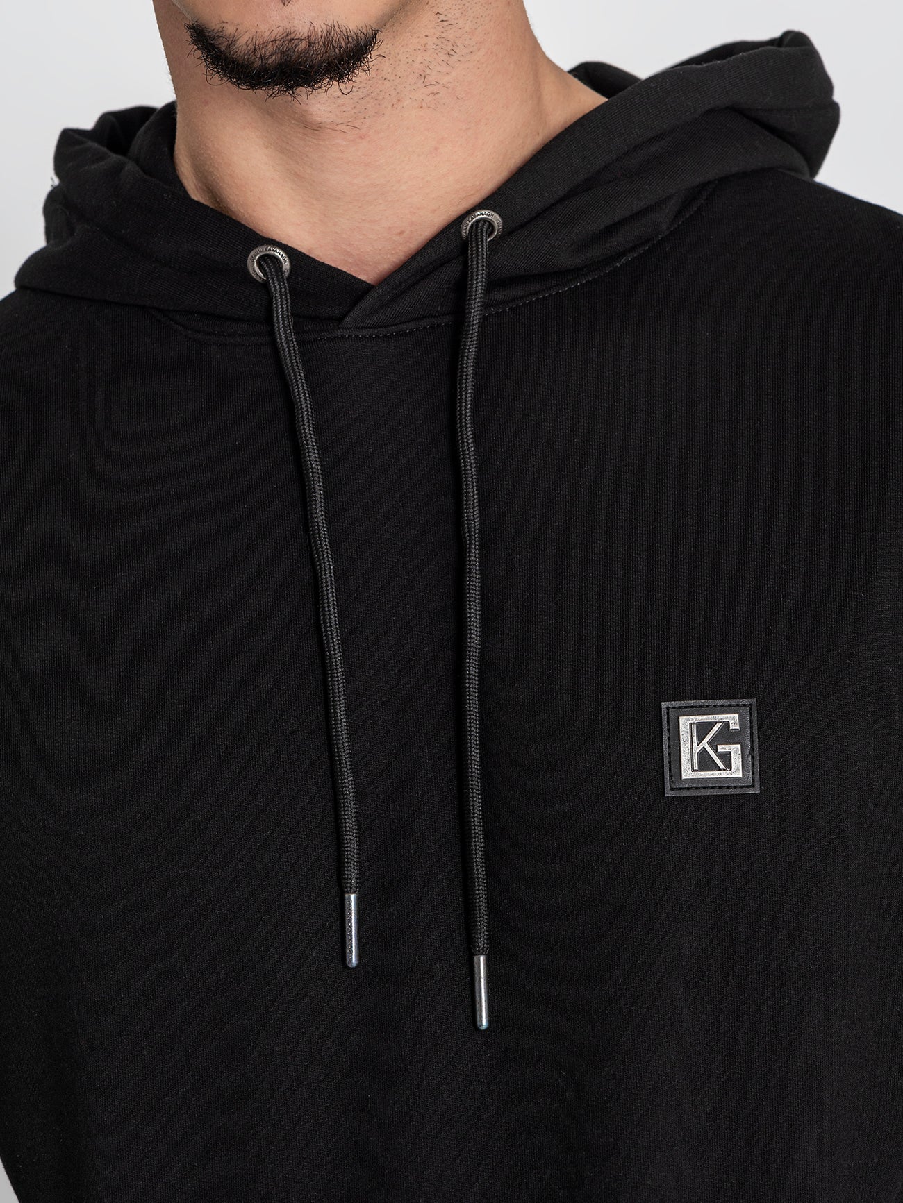 Hooodie Gianni Kavanagh Preta GKM007072 FW24