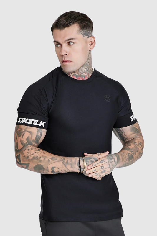 T-shirt Preta SikSilk FW25