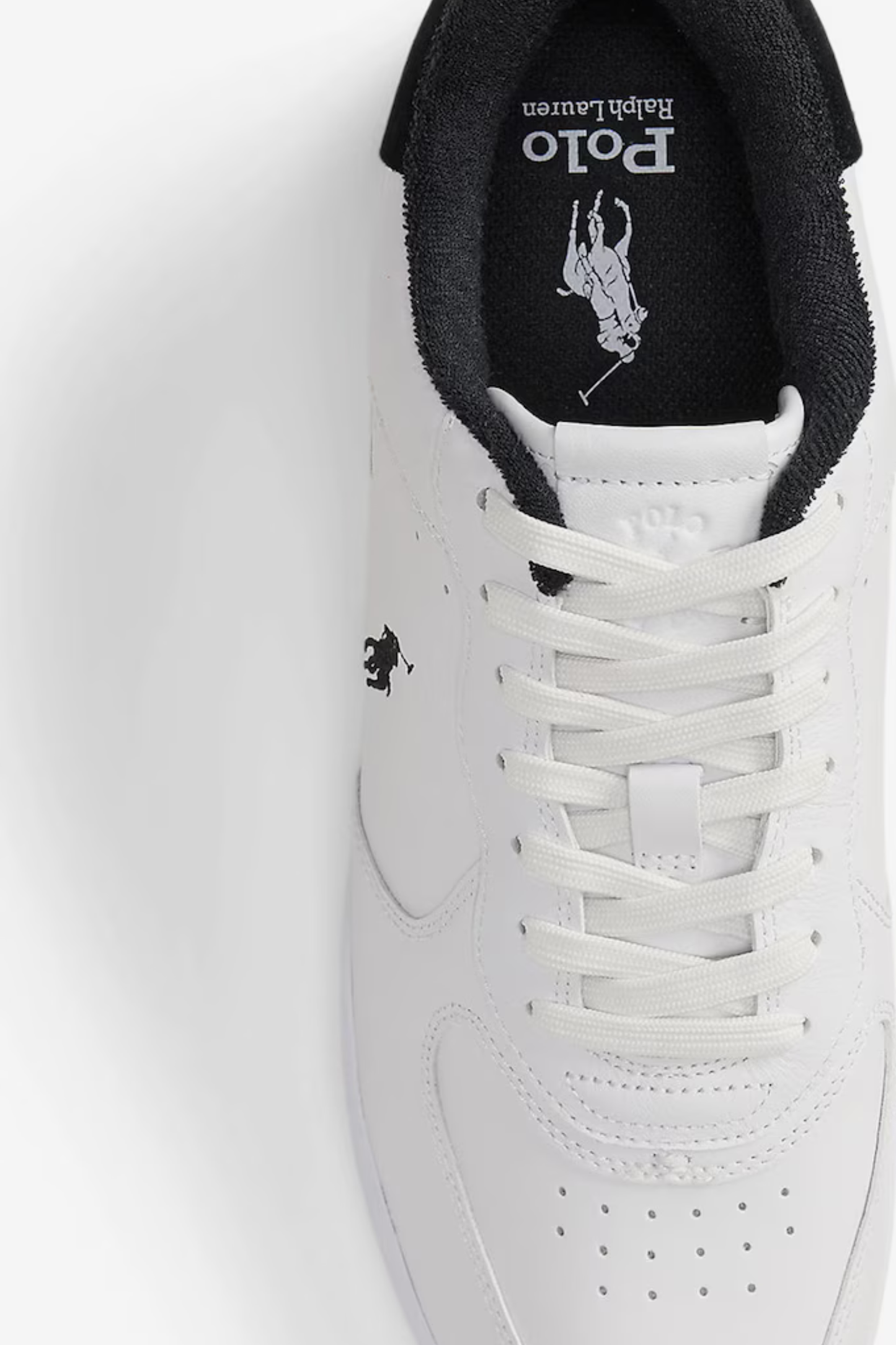 Sapatilhas Brancas Ralph Lauren Masters SS25