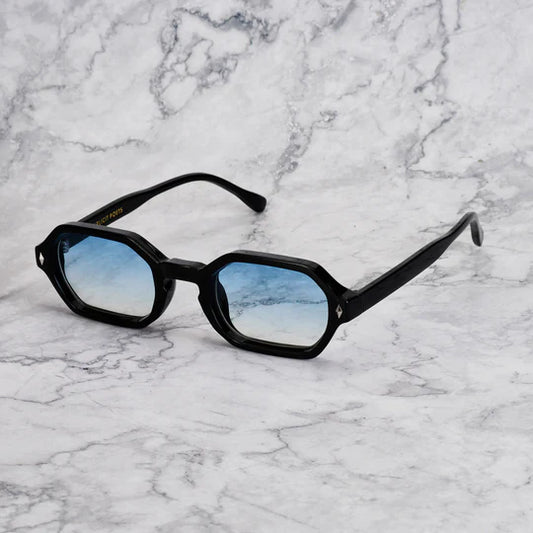 Óculos de Sol Steph Black - Gradient Blue SS-25