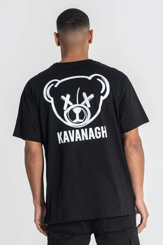 T-shirt Preta Gianni Kavanagh FW25