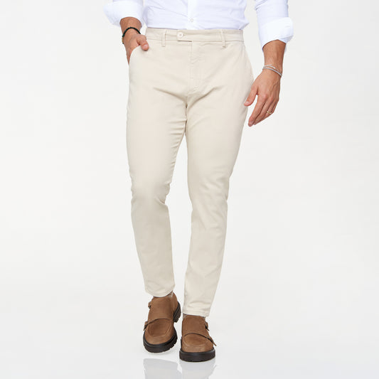 Calça Bege Zolf FW25