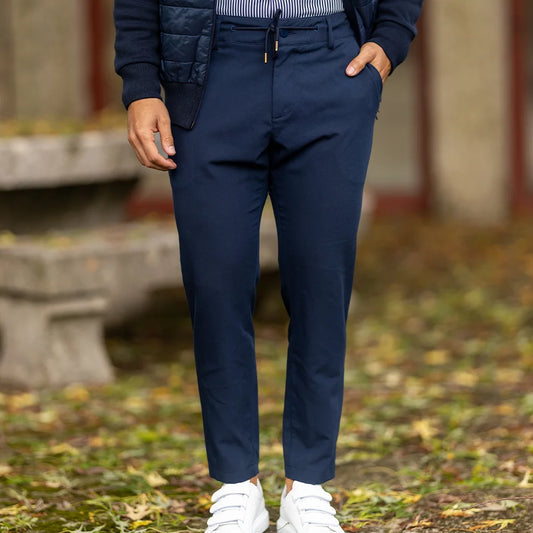 Calças Zolf Azul Marinho FW25