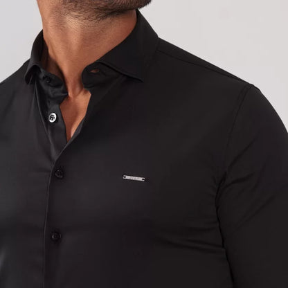 Camisa Clássica Preta Zolf SS26 Zolf