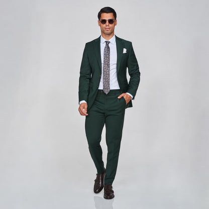 Fato Verde Escuro Slim Fit ZOLF SS26 Zolf