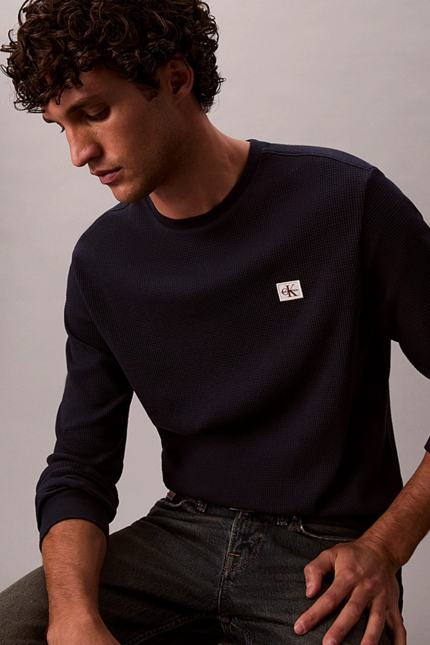 Camisola Azul Calvin Klein FW25