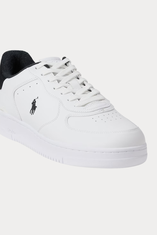 Sapatilhas Brancas Ralph Lauren Masters SS25