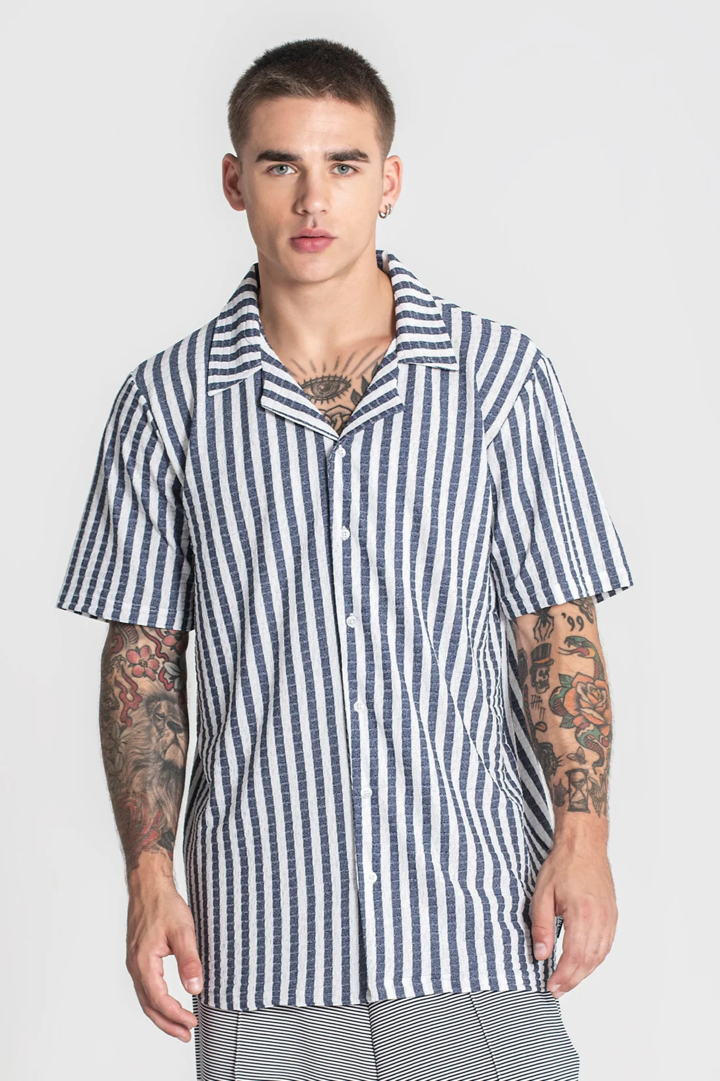 Camisa Azul Gianni Kavanagh SS25