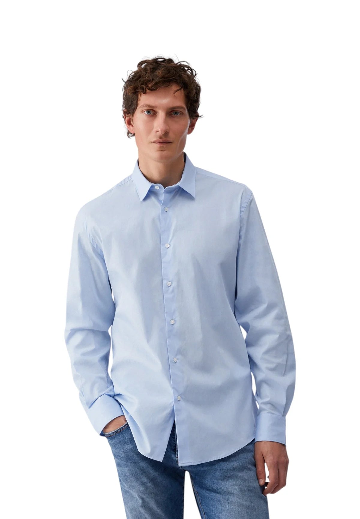 Camisa Slim Fit Liu Jo Azul LIU JO