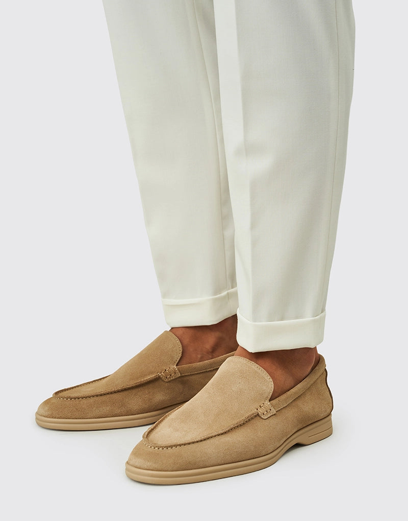Calça clássica com fivela Branca Zolf SS26