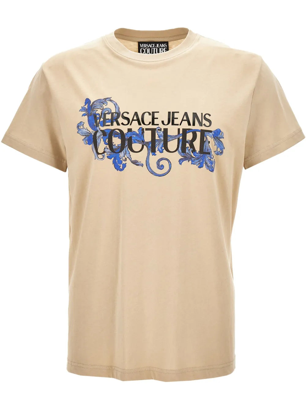 T-shirt Bege Versace Jeans Couture 78GAHC05 SS25