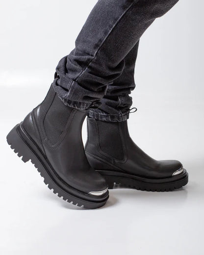 Botas Pretas Just Cavalli FW25 Just Cavalli