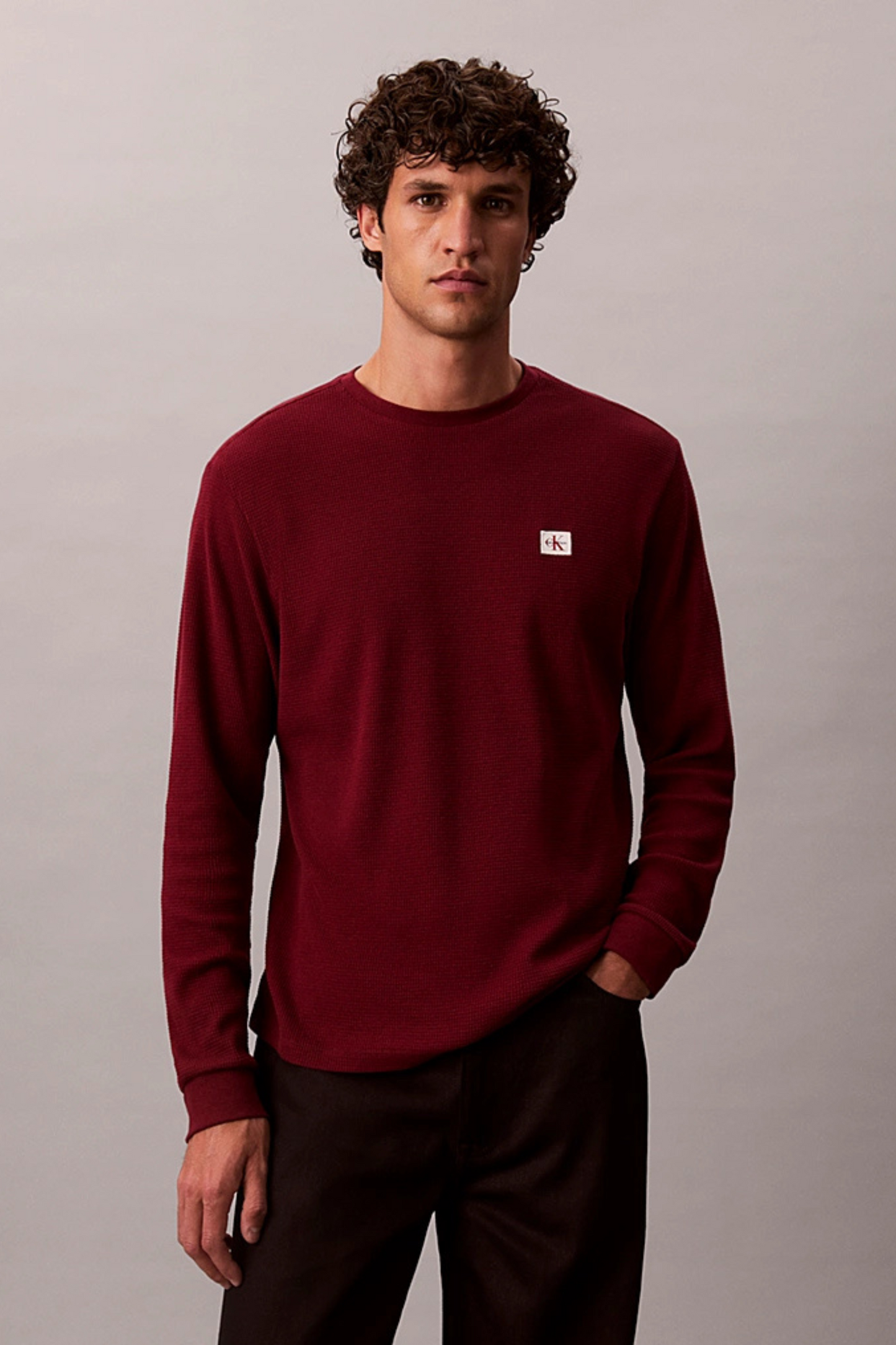 Camisola Bordô Calvin Klein FW25