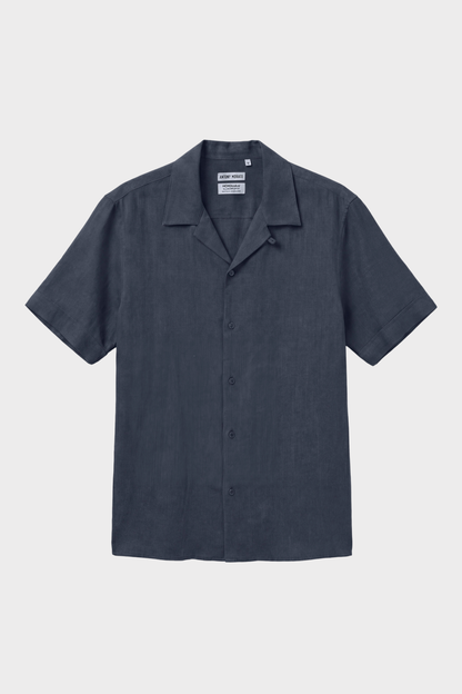 Camisa Azul Manga Curta Antony Morato