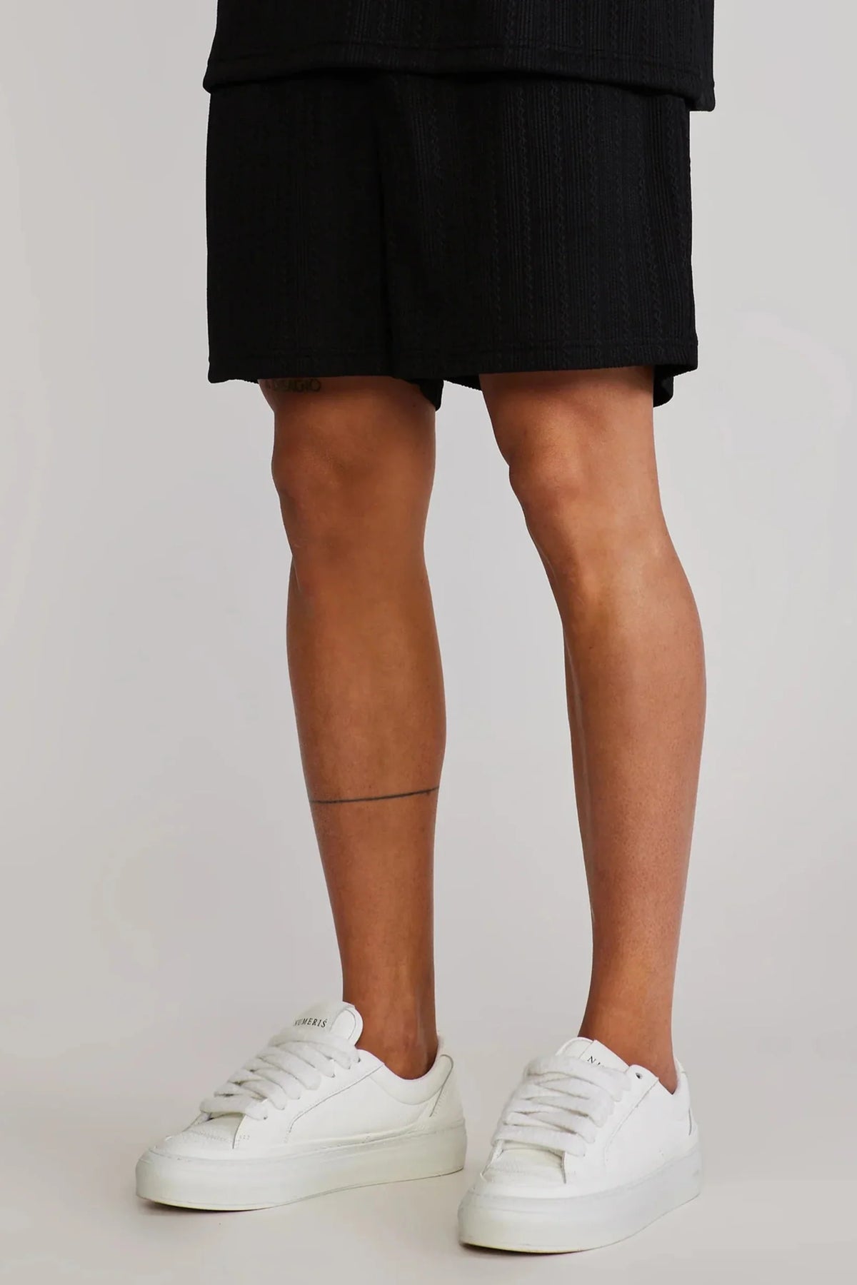 Conjunto SikSilk Preto Texturado Ovelha Negra Premium