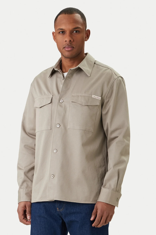 Sobrecamisa Bege Caqui