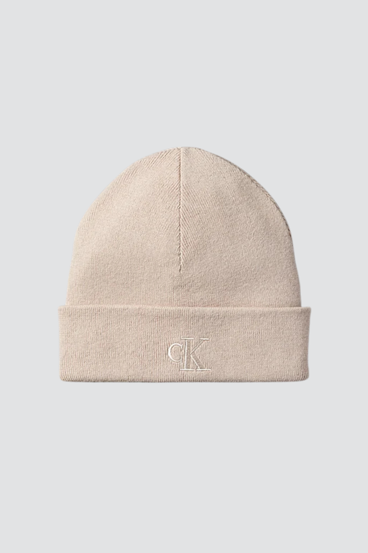 Gorro Bege Calvin Klein FW25