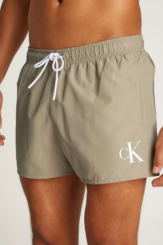 Calções de Banho Bege Calvin Klein  SS25