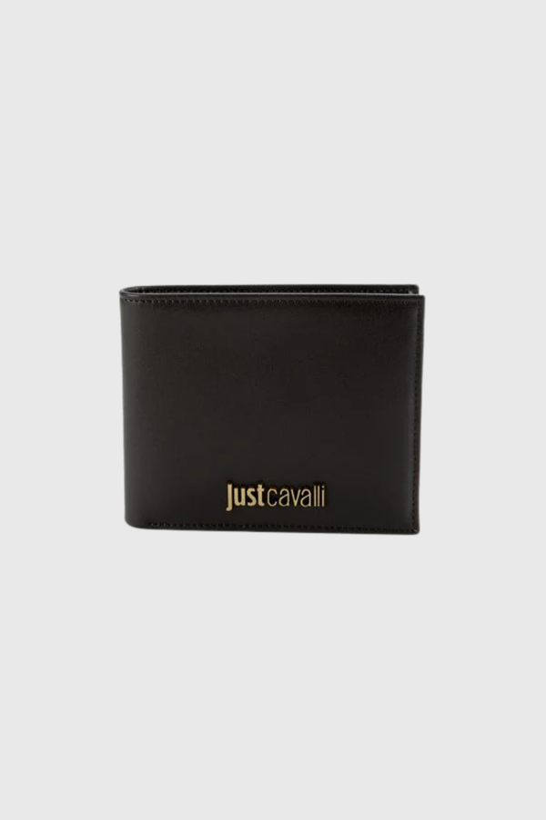 Carteira Preta Just Cavalli FW-25