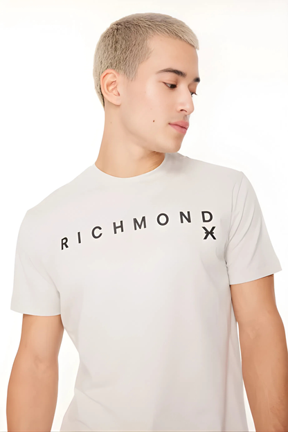 T-shirt Cinza John Richmond John Richmond