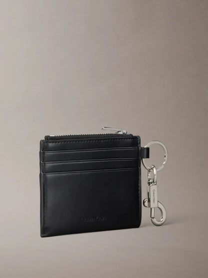 Porta-cartões em Pele Calvin Klein Preto Calvin Klein