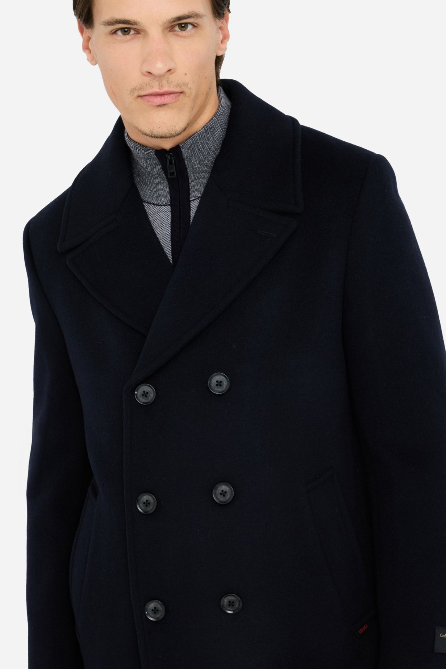 Casaco Comprido Azul Liu Jo FW25