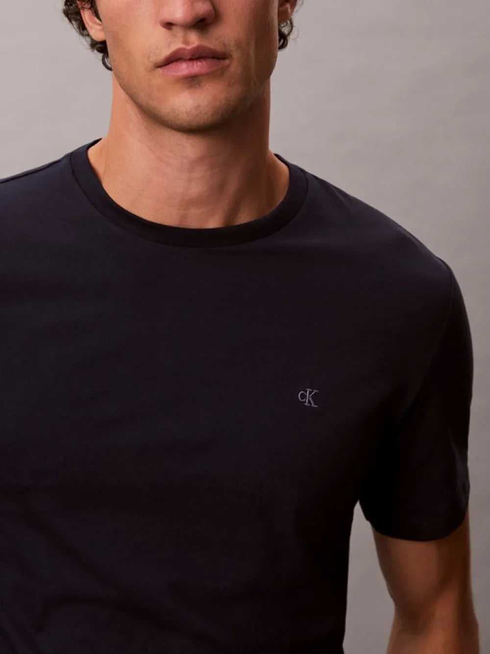 T-shirt Calvin Klein Azul Marinho SS26