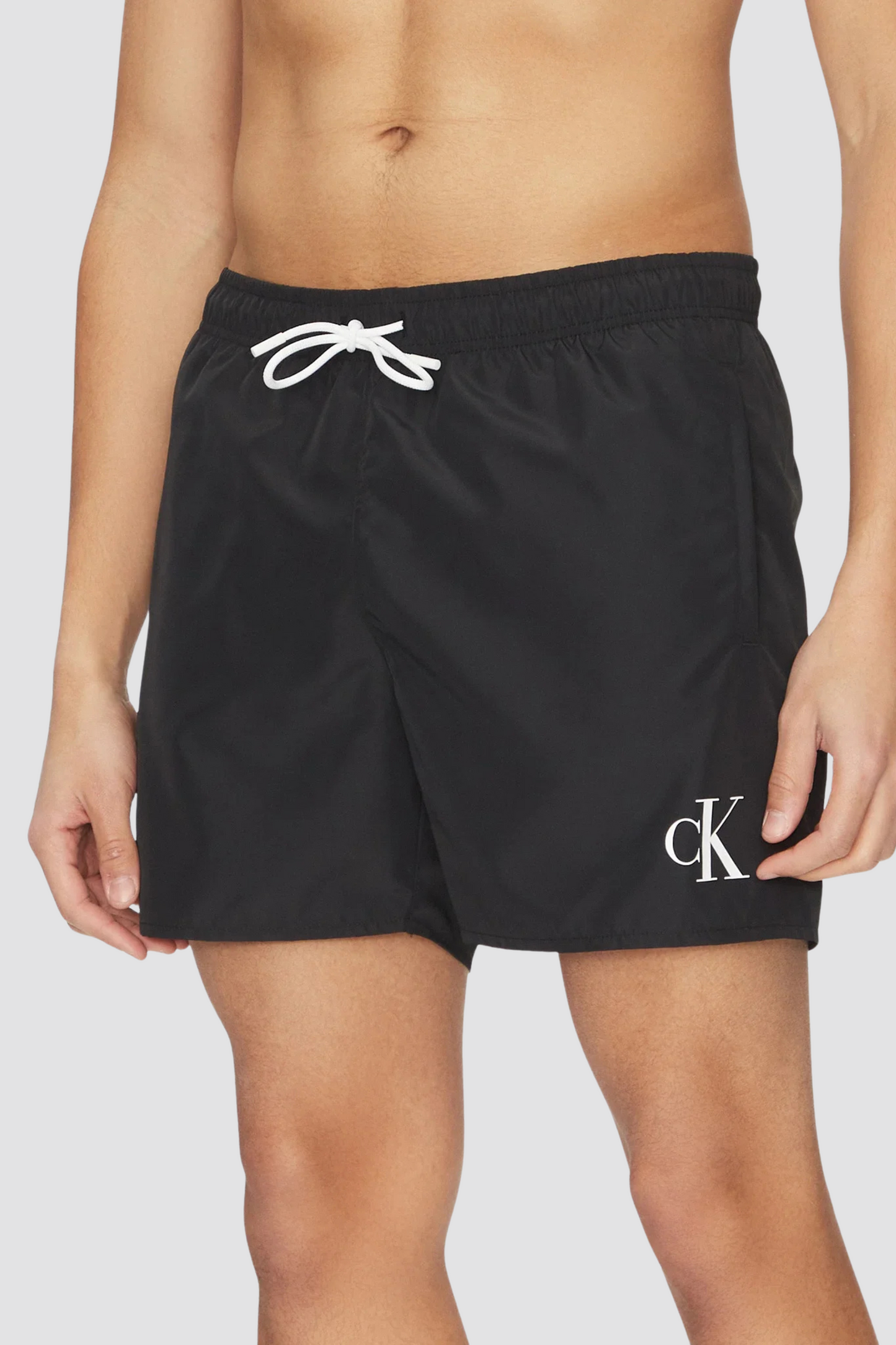Calções de Banho Preto Calvin Klein  SS25