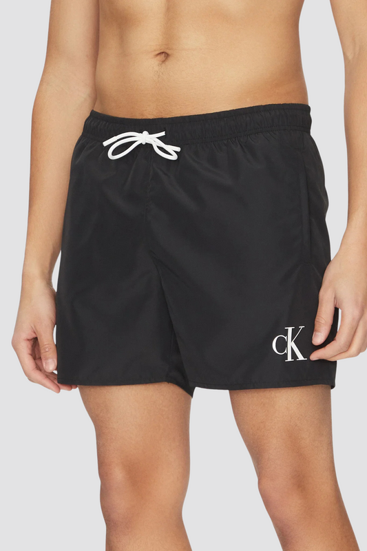Calções de Banho Preto Calvin Klein  SS25