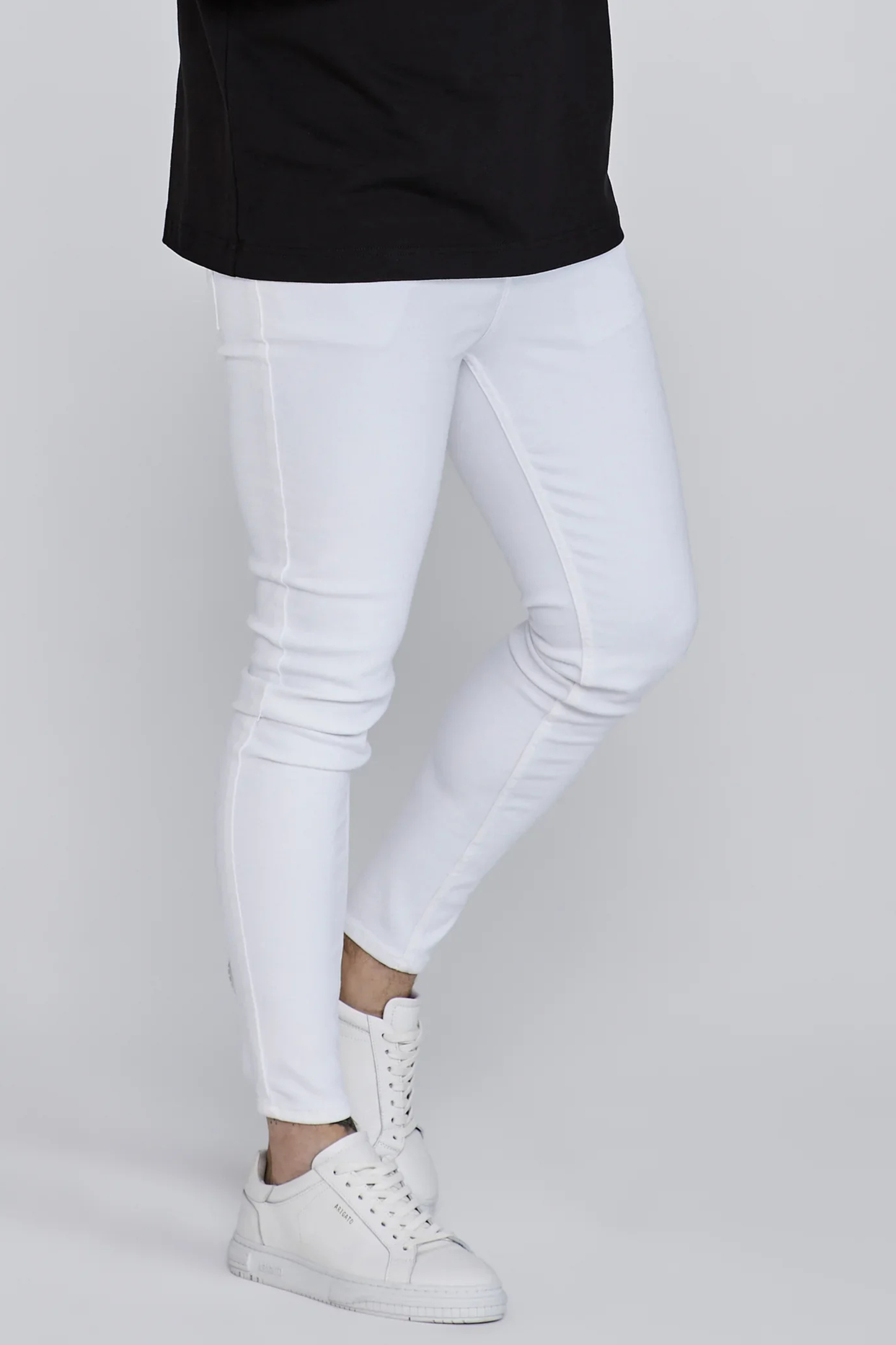 Calças de Ganga Brancas SikSilk SS25