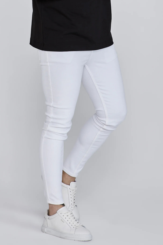 Calças de Ganga Brancas SikSilk SS25