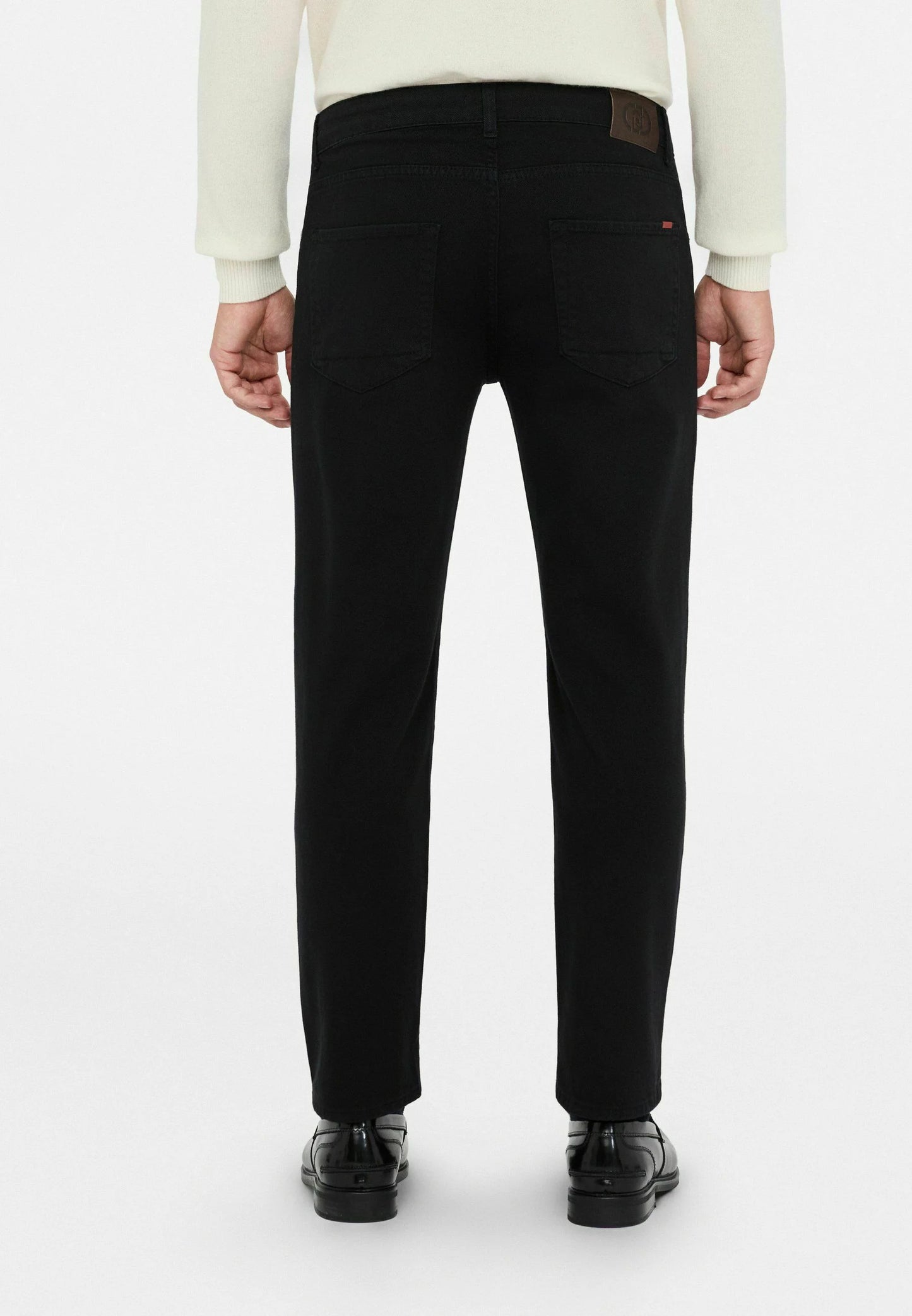 Calça de Ganga Preta Slim Fit